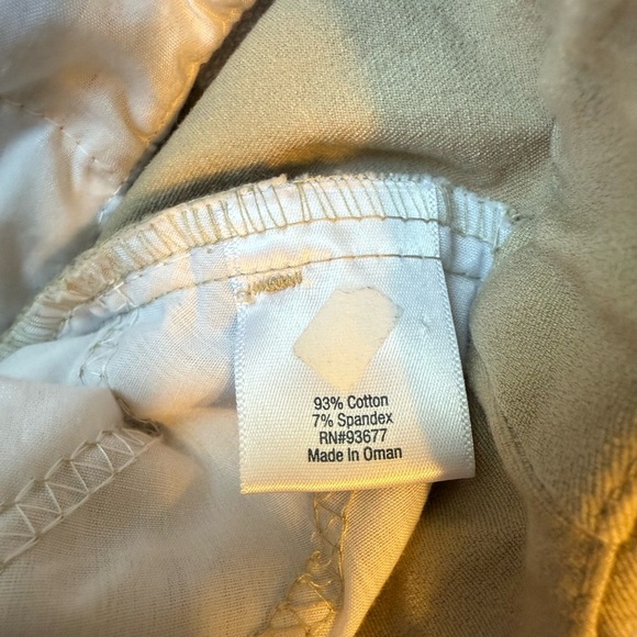 St. John's Bay Tan Straight Leg Pants - Picture 3 of 4